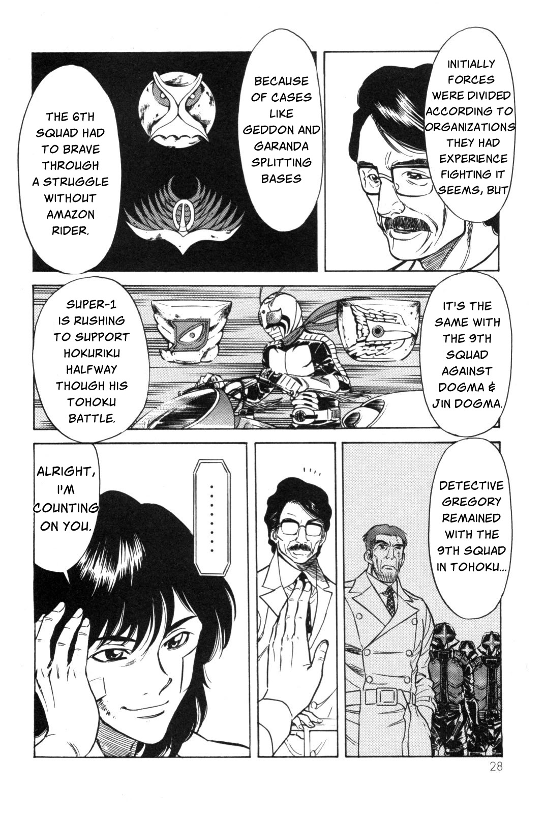 Kamen Rider Spirits Chapter 88 page 9 - Chapter 88: The Shadow's Trump Card