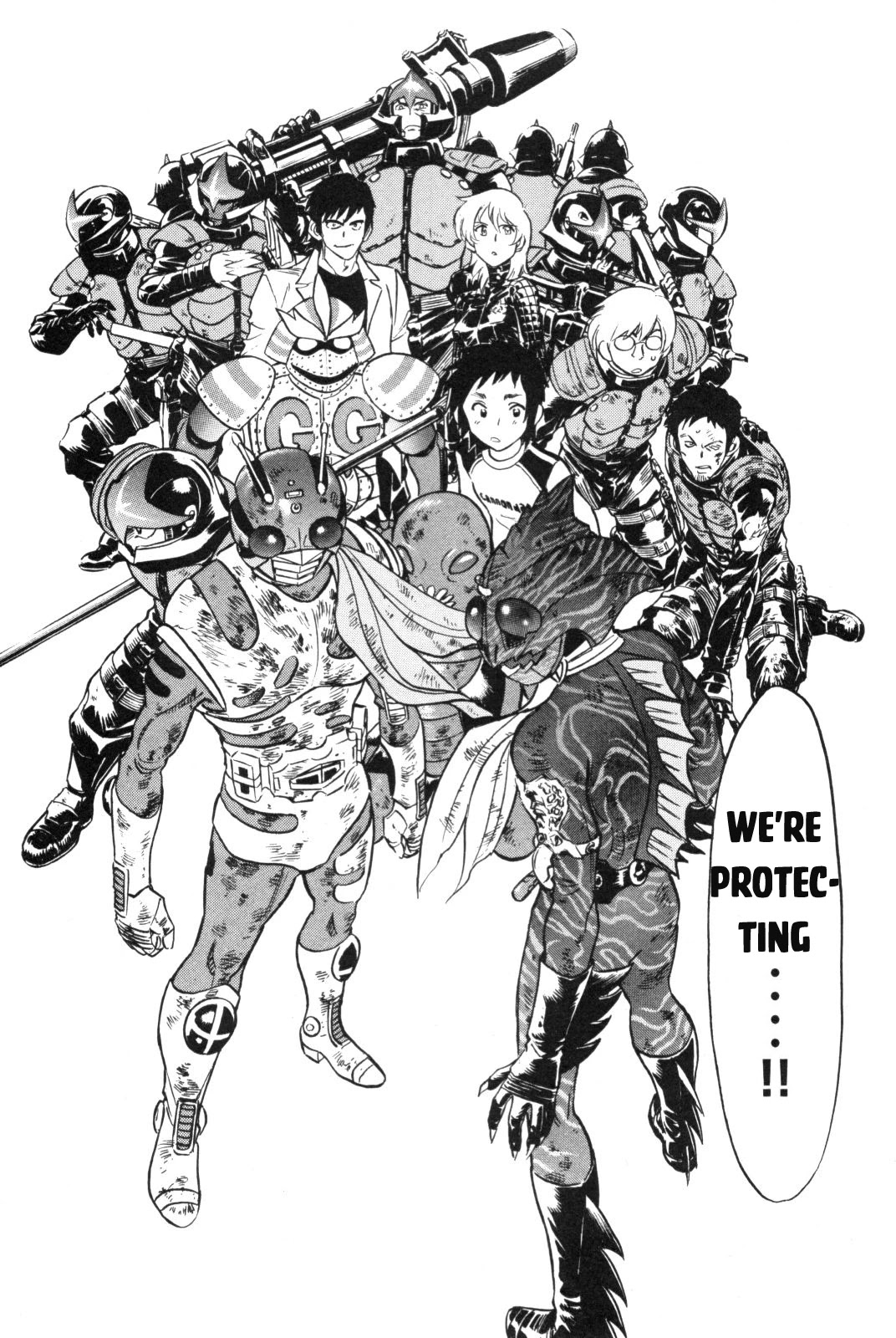 Kamen Rider Spirits Chapter 90 page 54 - Chapter 90: Garanda