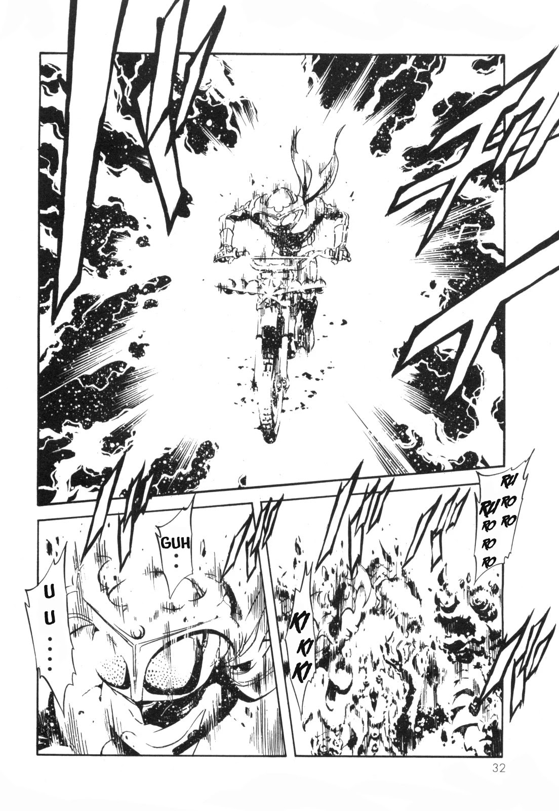 Kamen Rider Spirits Chapter 93 page 32 - Chapter 93: Warrior of Justice