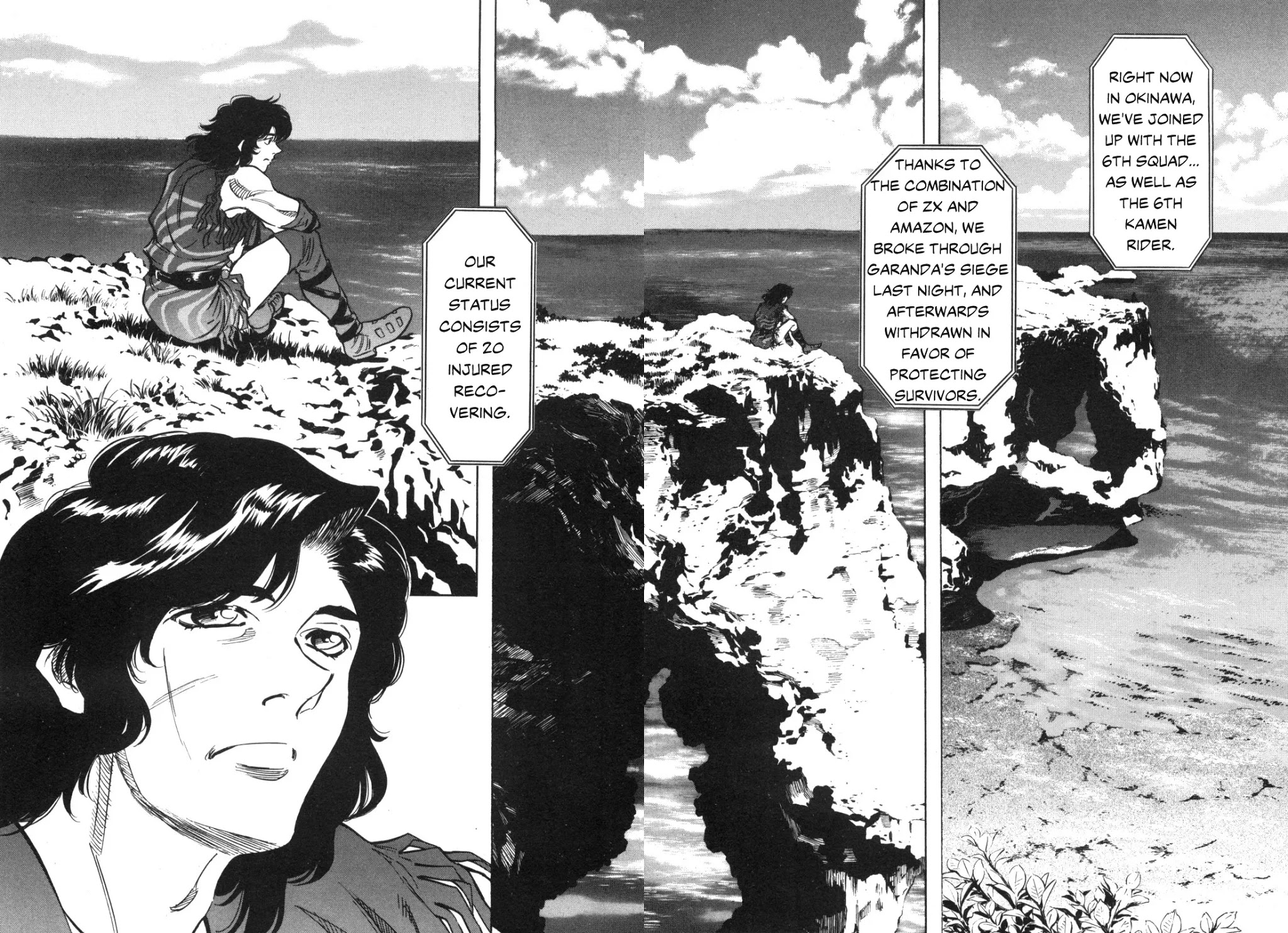 Kamen Rider Spirits Chapter 95 page 13 - Chapter 95: Mixture