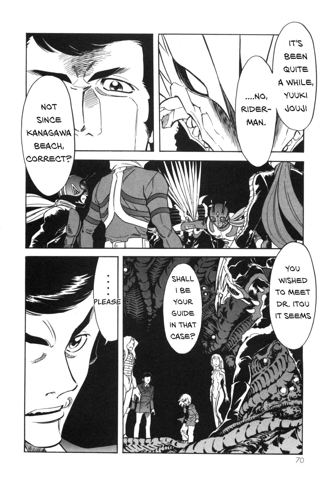 Kamen Rider Spirits Chapter 95 page 4 - Chapter 95: Mixture
