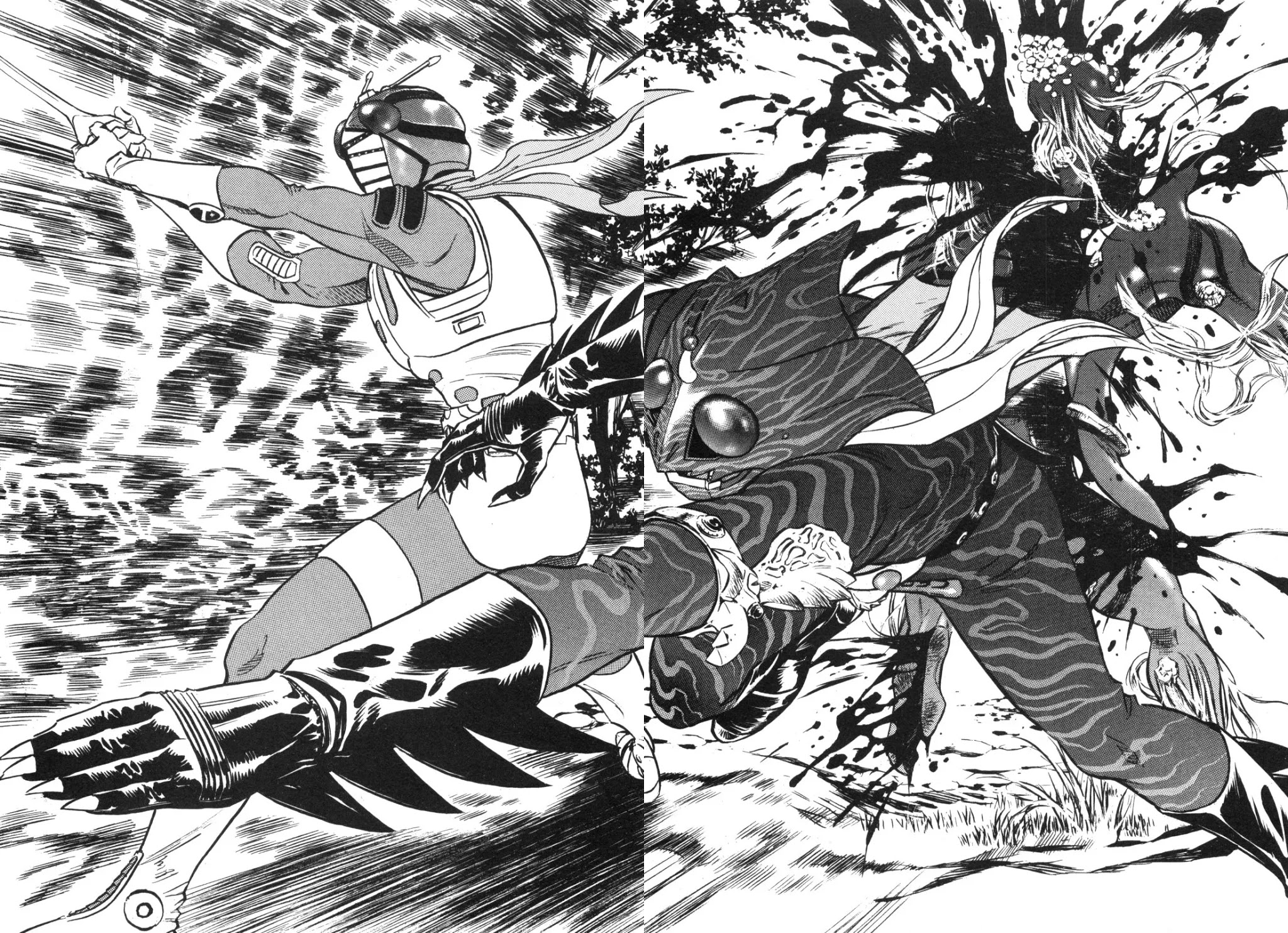 Kamen Rider Spirits Chapter 96 page 56 - Chapter 96: Double-Headed Fang [END]