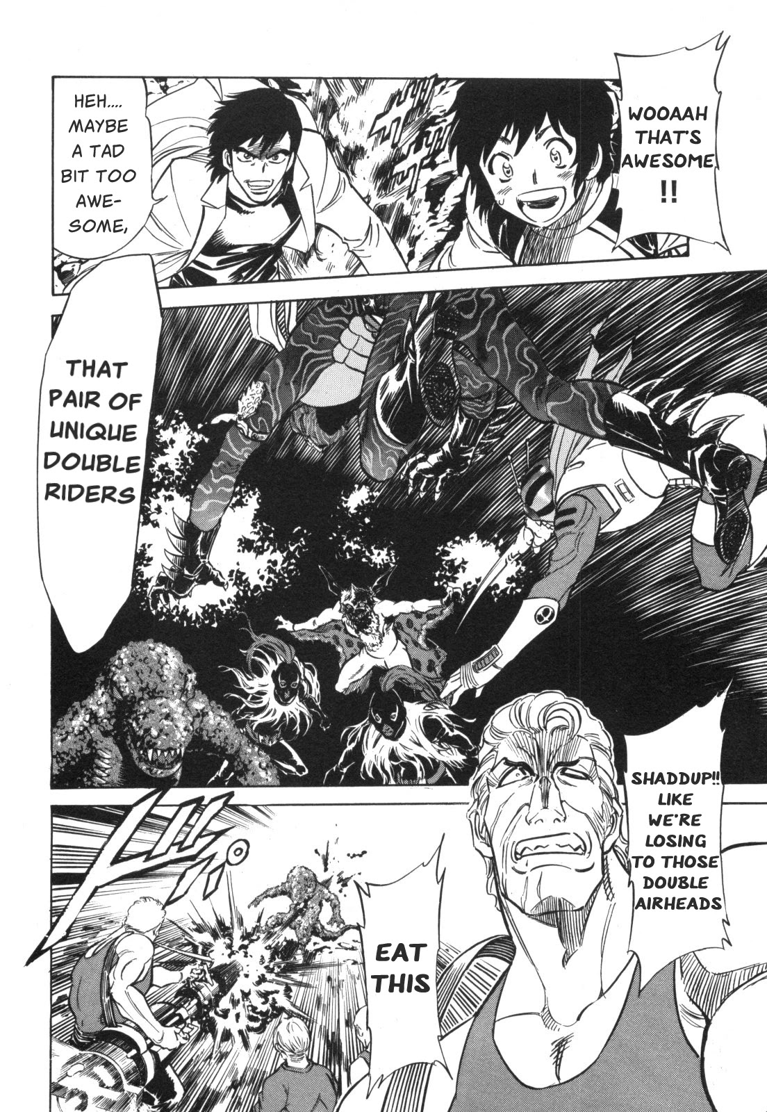 Kamen Rider Spirits Chapter 96 page 57 - Chapter 96: Double-Headed Fang [END]