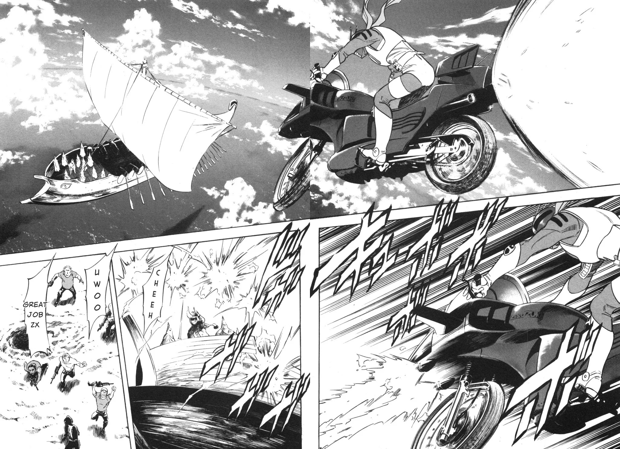 Kamen Rider Spirits Chapter 96 page 61 - Chapter 96: Double-Headed Fang [END]