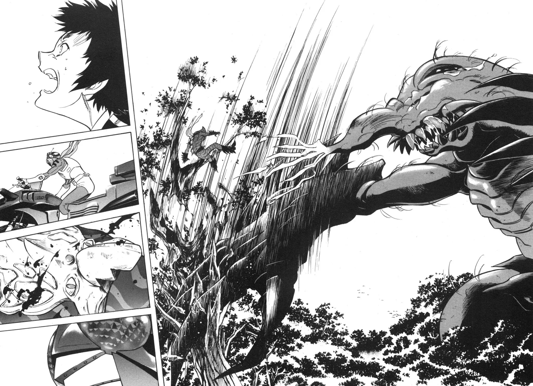 Kamen Rider Spirits Chapter 96 page 75 - Chapter 96: Double-Headed Fang [END]