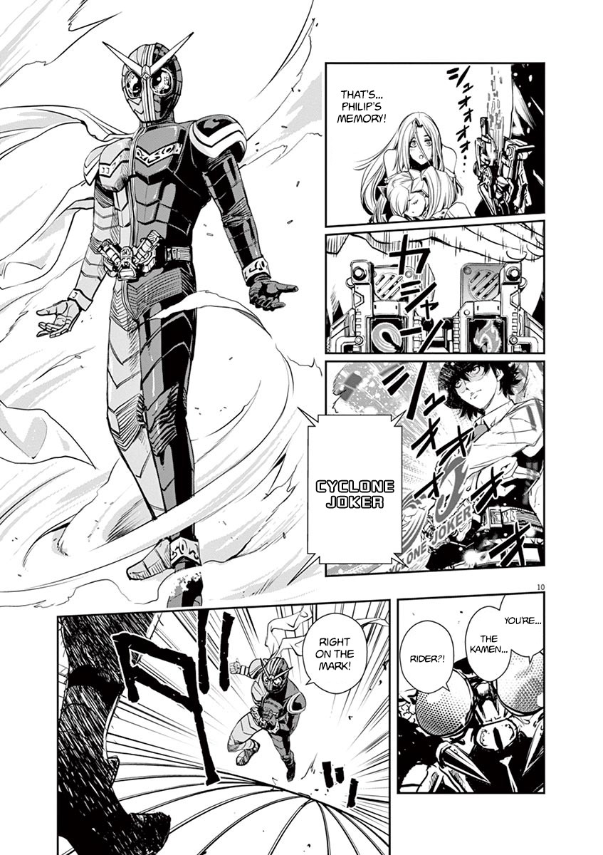 Kamen Rider W: Fuuto Tantei Chapter 10 page 11 - Chapter 10: The Worst m 2/The Buzz Which Calls Death