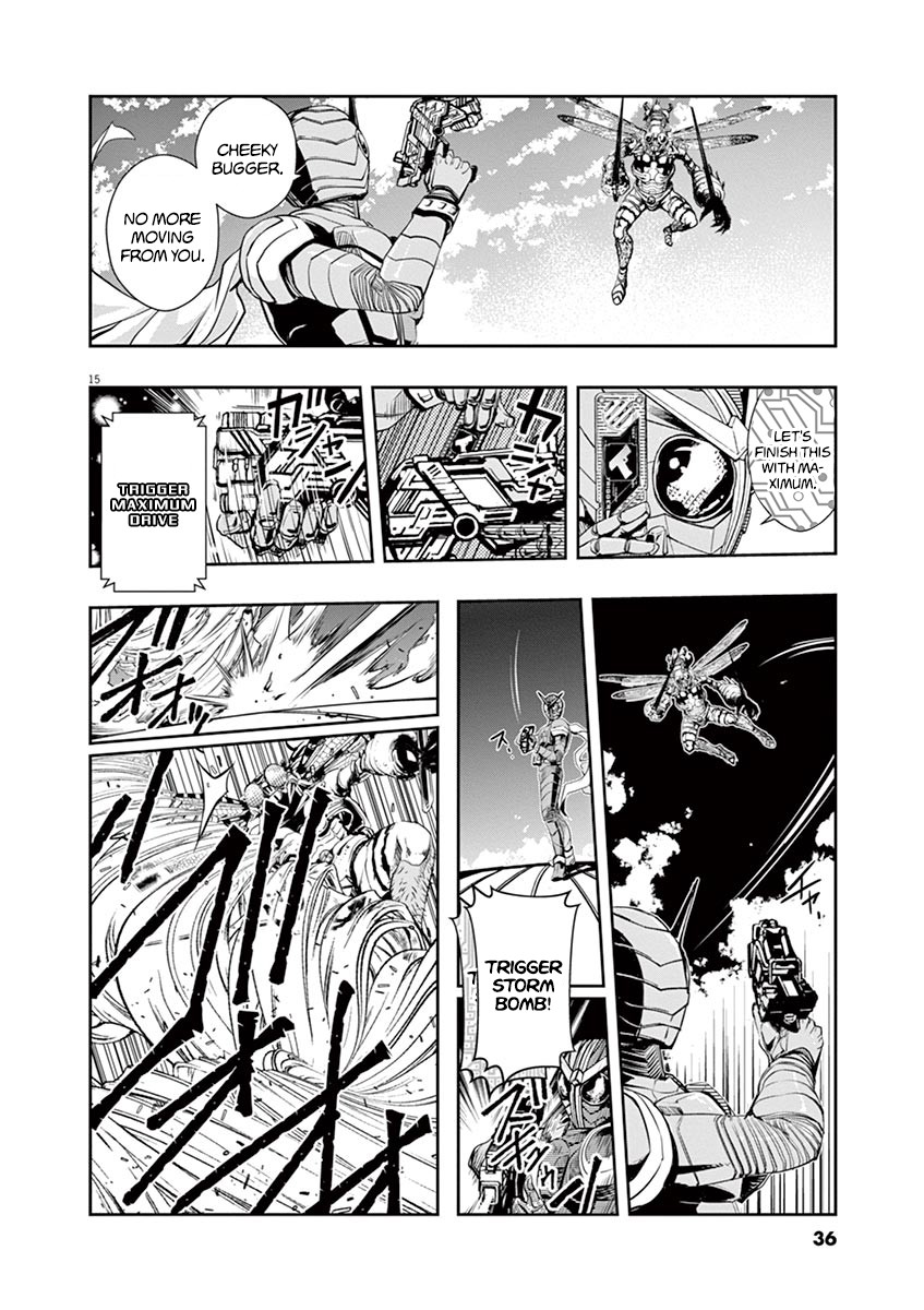 Kamen Rider W: Fuuto Tantei Chapter 10 page 16 - Chapter 10: The Worst m 2/The Buzz Which Calls Death
