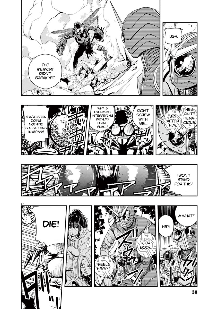 Kamen Rider W: Fuuto Tantei Chapter 10 page 18 - Chapter 10: The Worst m 2/The Buzz Which Calls Death