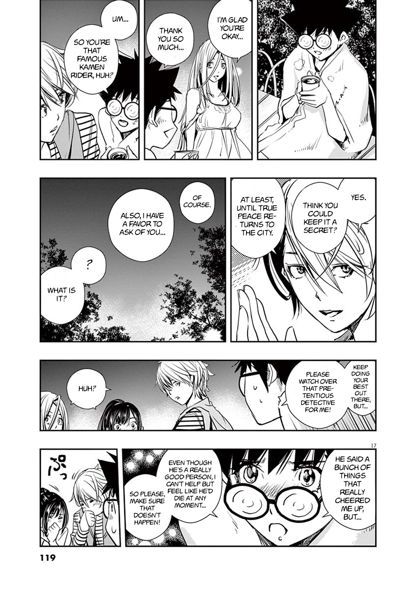 Kamen Rider W: Fuuto Tantei Chapter 14 page 17 - Chapter 14: The Worst m 6/White Fang