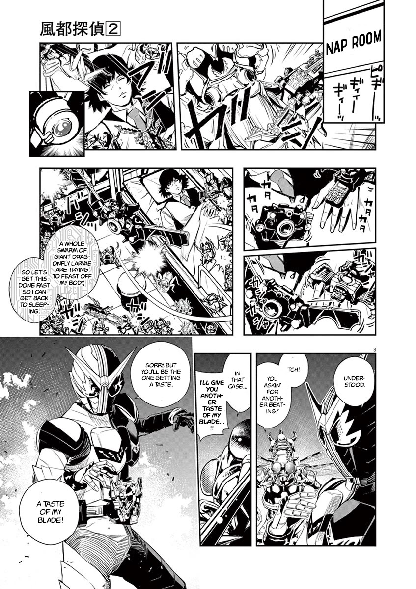 Kamen Rider W: Fuuto Tantei Chapter 14 page 3 - Chapter 14: The Worst m 6/White Fang