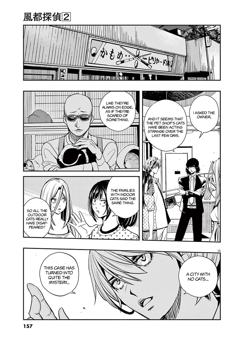 Kamen Rider W: Fuuto Tantei Chapter 16 page 17 - Chapter 16: Where Is the c 1/The Cat-finding Expert