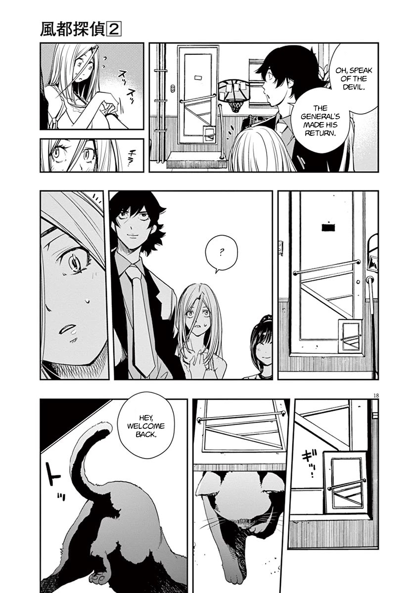 Kamen Rider W: Fuuto Tantei Chapter 16 page 19 - Chapter 16: Where Is the c 1/The Cat-finding Expert
