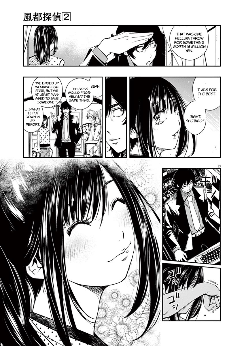 Kamen Rider W: Fuuto Tantei Chapter 18 page 13 - Chapter 18: Where is the c 3/Where Chao Belongs