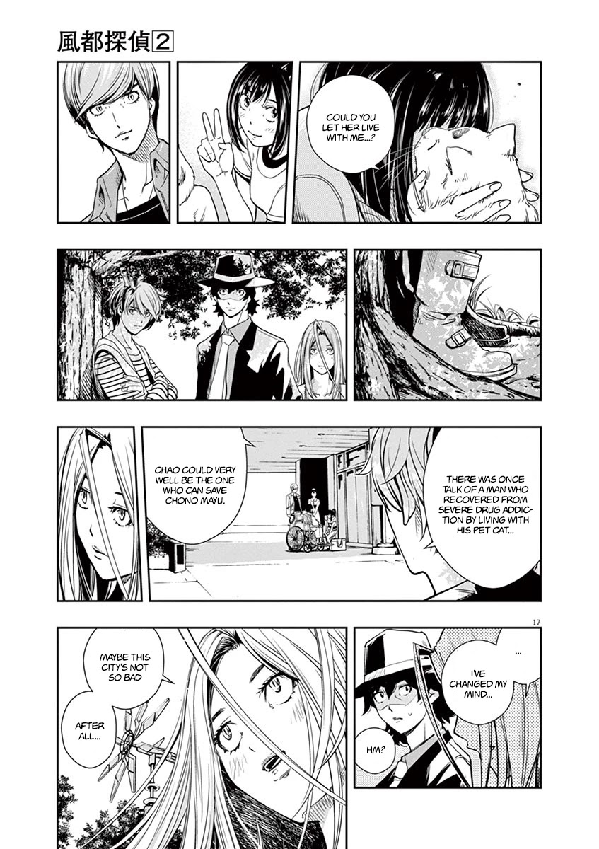 Kamen Rider W: Fuuto Tantei Chapter 18 page 17 - Chapter 18: Where is the c 3/Where Chao Belongs