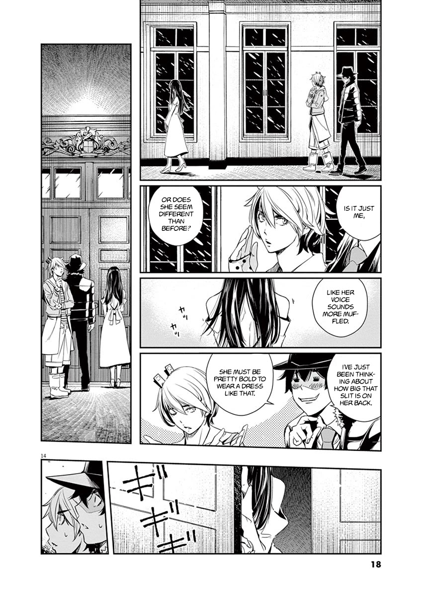 Kamen Rider W: Fuuto Tantei Chapter 19 page 14 - Chapter 19: The Closed k 1/The Dynamic Duo's Disaster