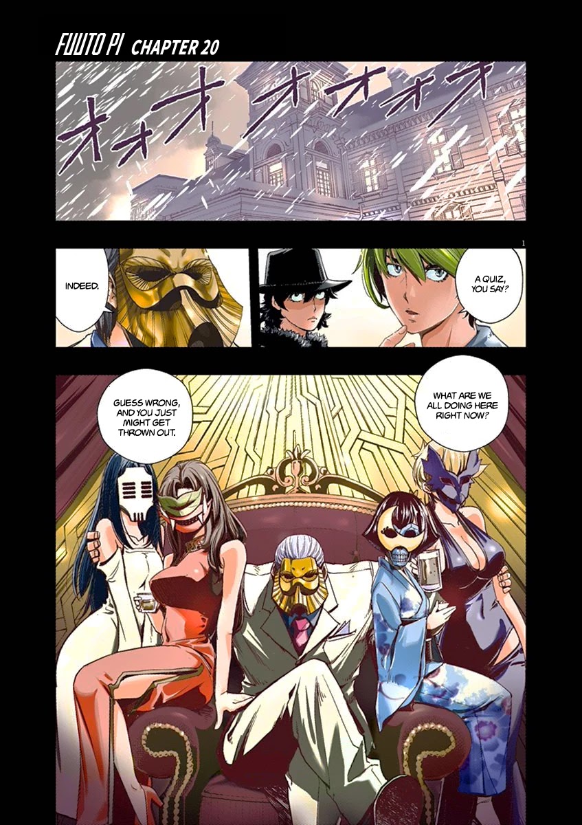 Kamen Rider W: Fuuto Tantei Chapter 20 page 1 - Chapter 20: The Closed k 2/Masked Nights