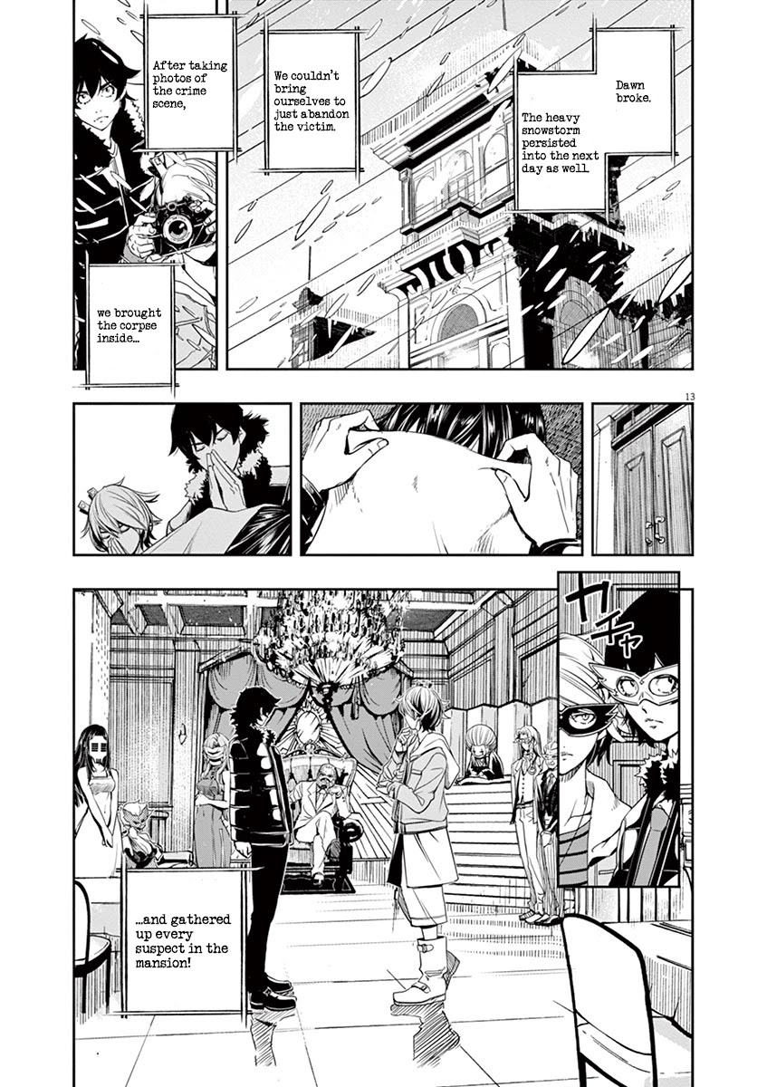 Kamen Rider W: Fuuto Tantei Chapter 21 page 13 - Chapter 21: The Closed k 3/Drunken Demon