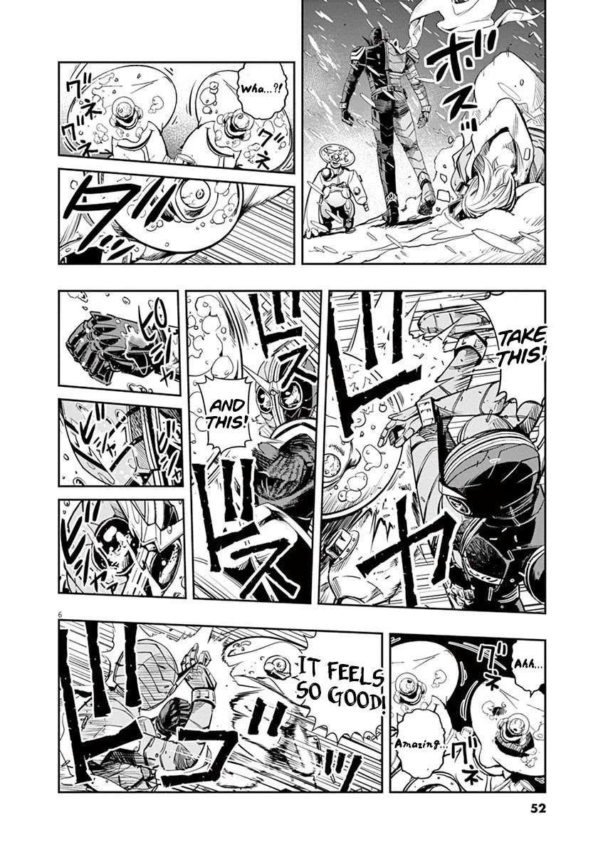 Kamen Rider W: Fuuto Tantei Chapter 21 page 6 - Chapter 21: The Closed k 3/Drunken Demon