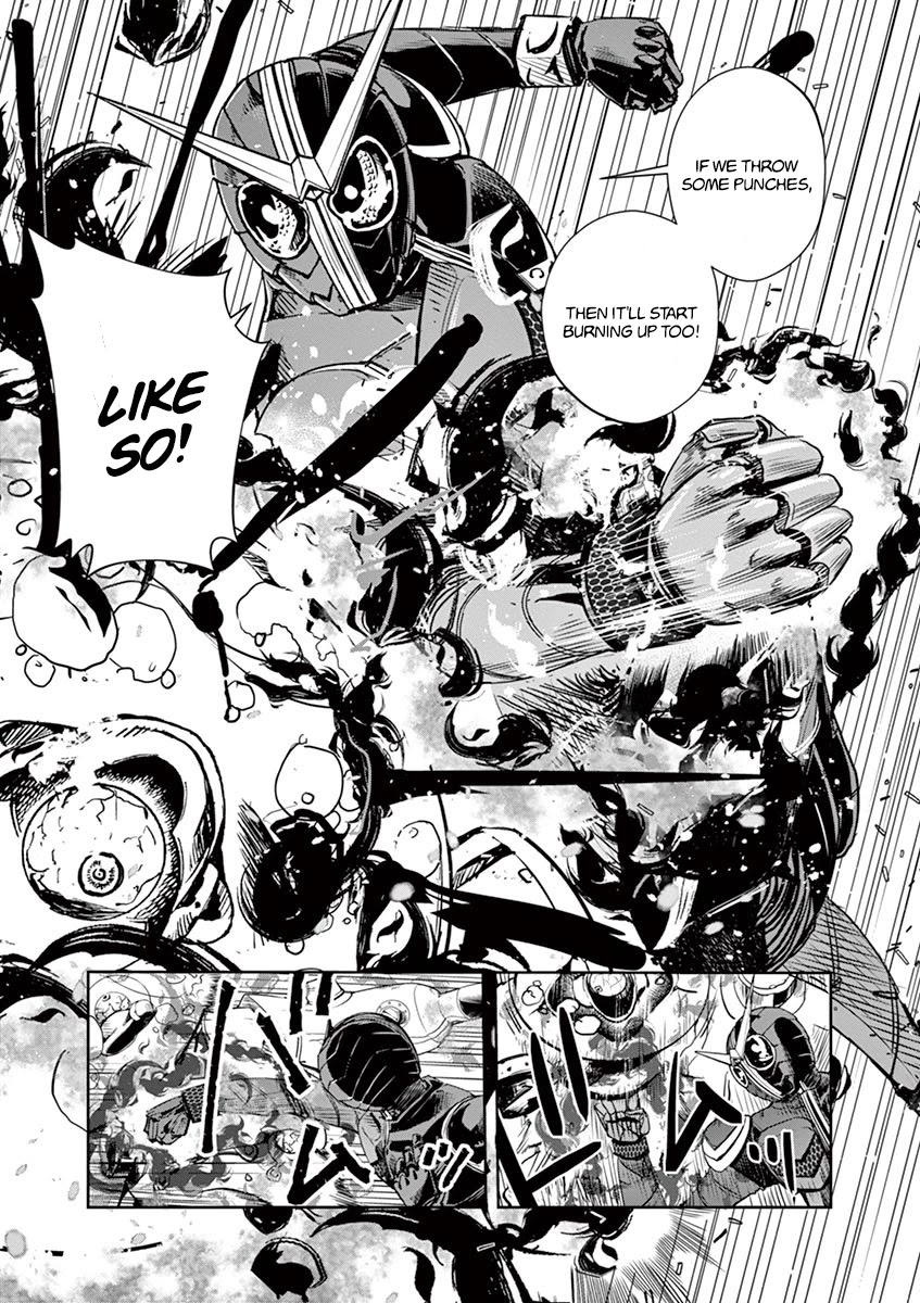 Kamen Rider W: Fuuto Tantei Chapter 21 page 9 - Chapter 21: The Closed k 3/Drunken Demon