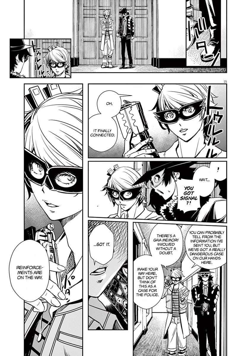 Kamen Rider W: Fuuto Tantei Chapter 22 page 14 - Chapter 22: The Closed k 4/Serial Murders