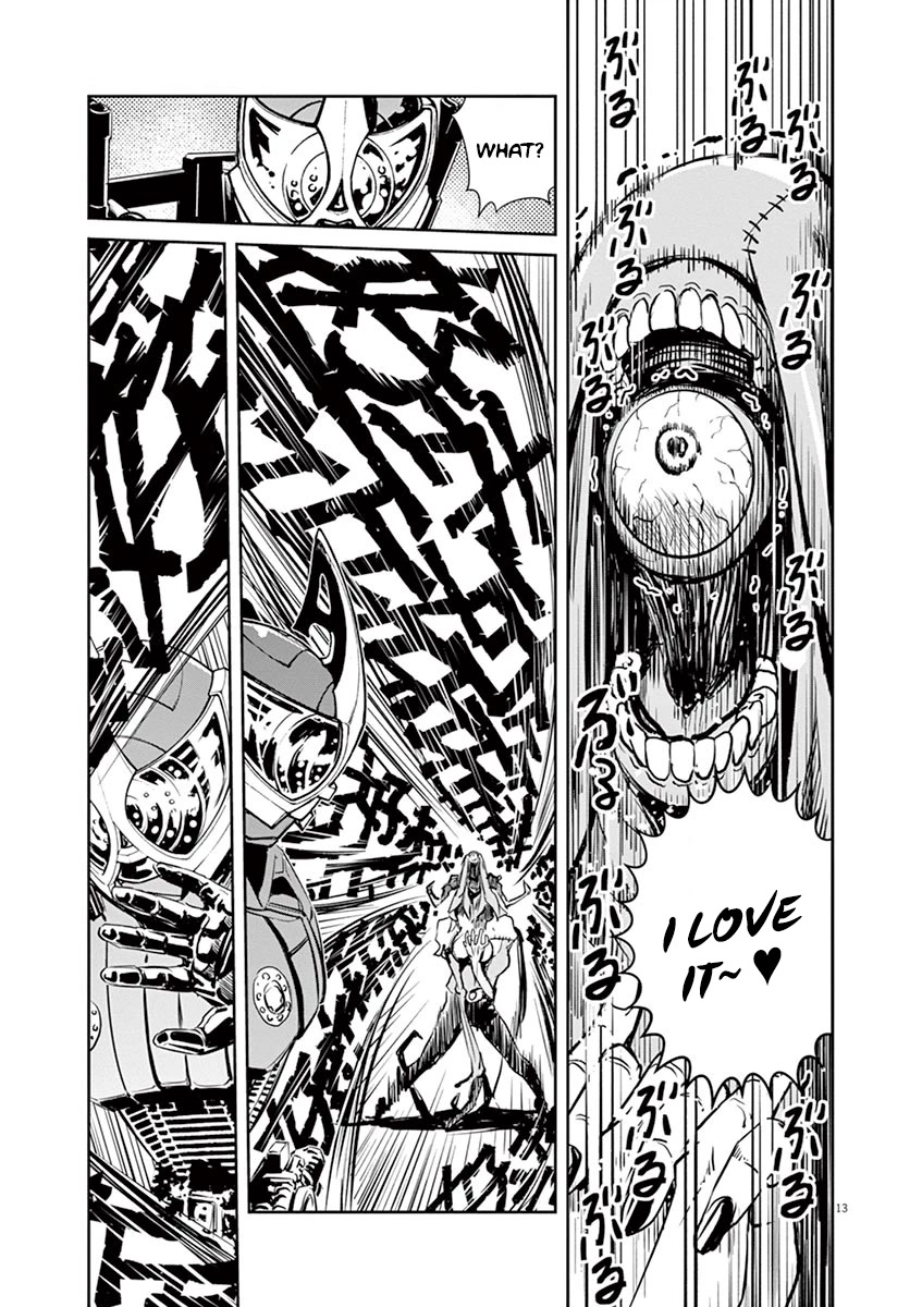 Kamen Rider W: Fuuto Tantei Chapter 25 page 13 - Chapter 25: The Closed k 7/Frightening Truth