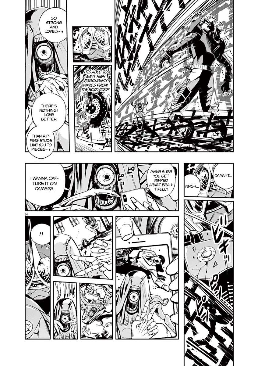 Kamen Rider W: Fuuto Tantei Chapter 25 page 14 - Chapter 25: The Closed k 7/Frightening Truth
