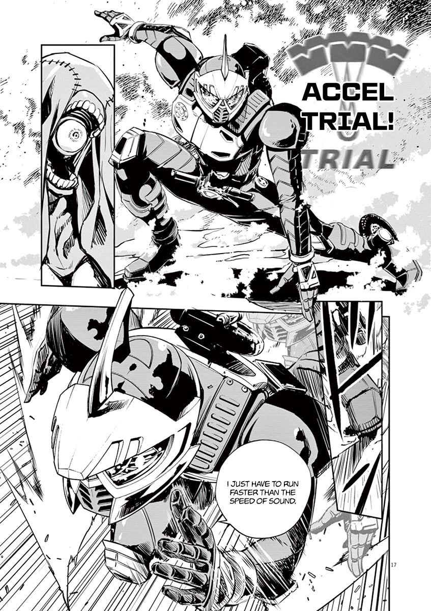Kamen Rider W: Fuuto Tantei Chapter 25 page 17 - Chapter 25: The Closed k 7/Frightening Truth
