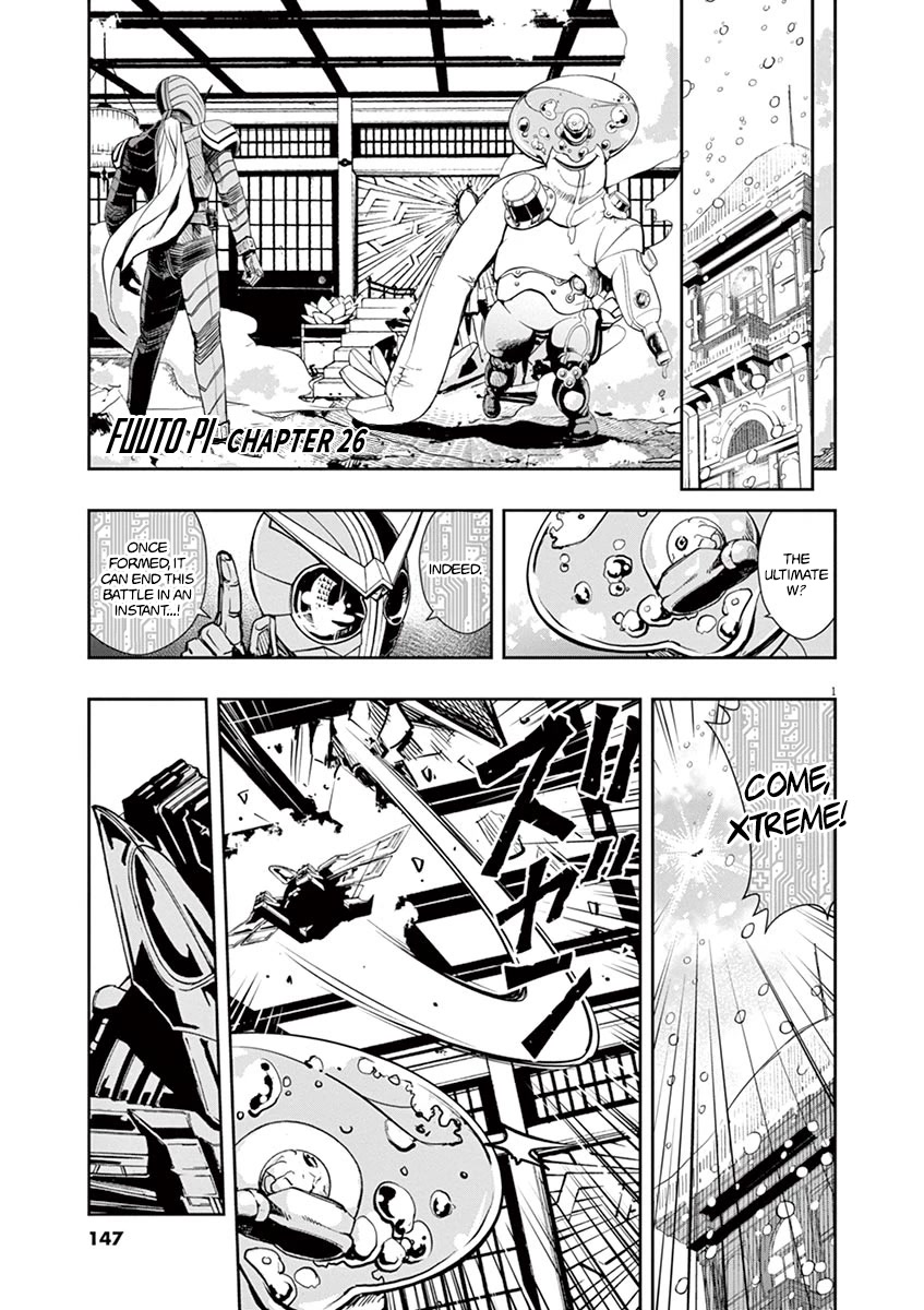 Kamen Rider W: Fuuto Tantei Chapter 26 page 1 - Chapter 26: The Closed k 8/Ultimate Two in One