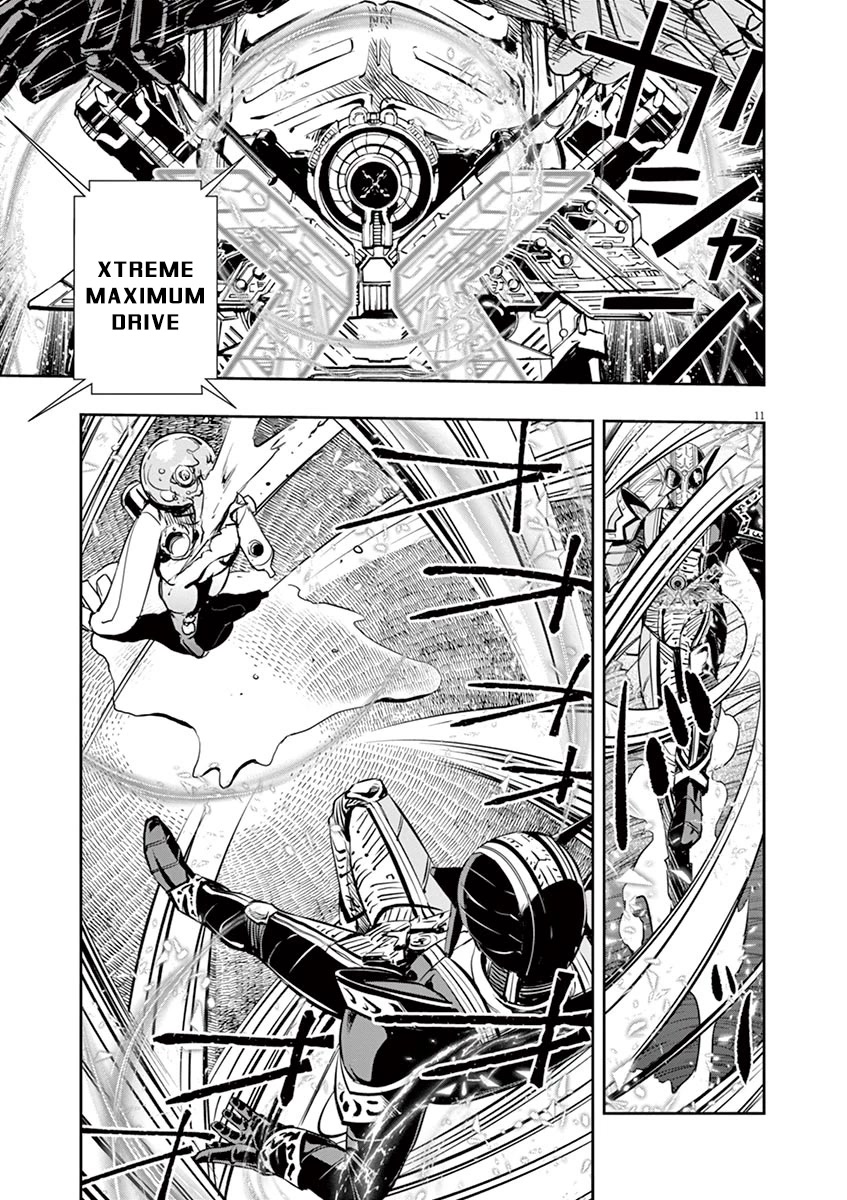Kamen Rider W: Fuuto Tantei Chapter 26 page 11 - Chapter 26: The Closed k 8/Ultimate Two in One