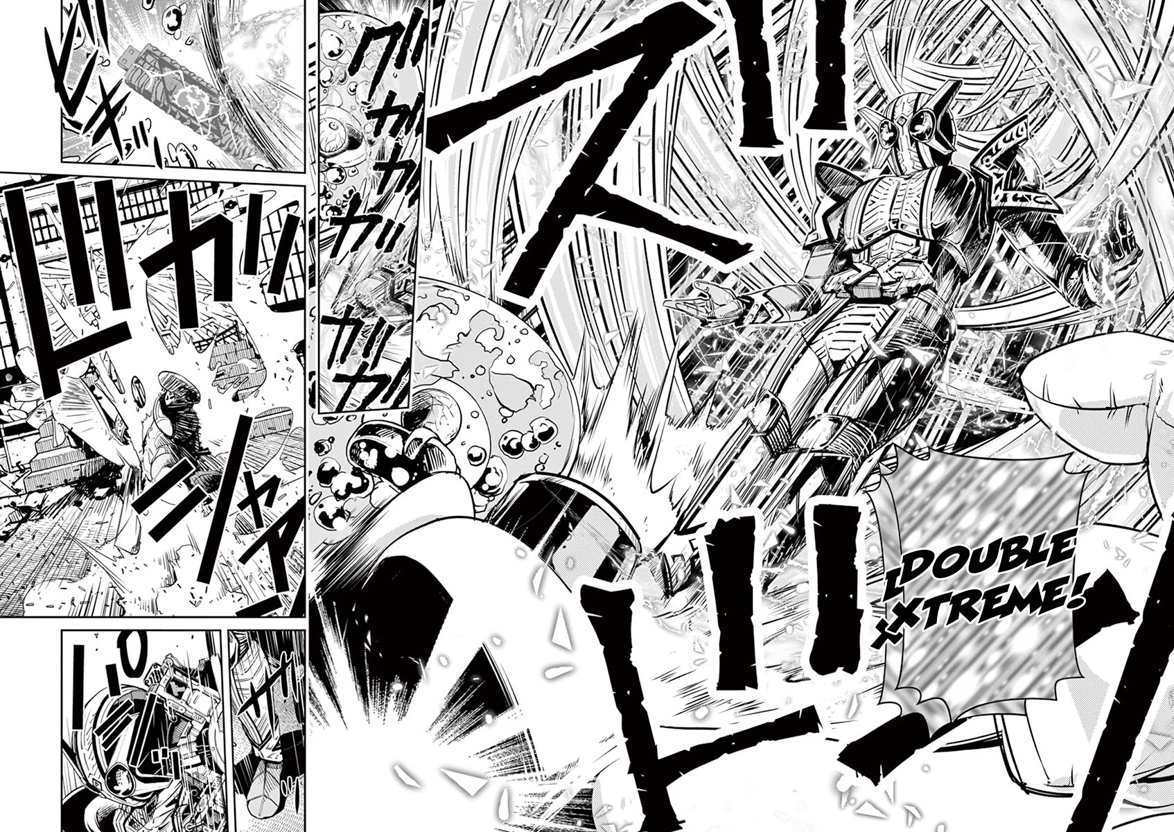 Kamen Rider W: Fuuto Tantei Chapter 26 page 12 - Chapter 26: The Closed k 8/Ultimate Two in One