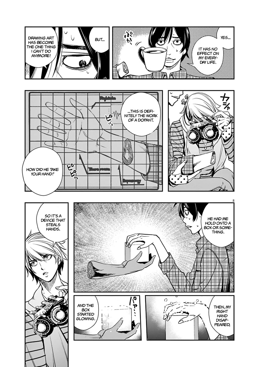 Kamen Rider W: Fuuto Tantei Chapter 28 page 9 - Chapter 28: The p is a Demon 1/Wandering Right Hand