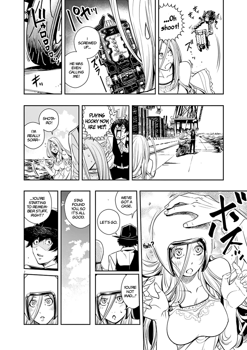 Kamen Rider W: Fuuto Tantei Chapter 29 page 7 - Chapter 29: The p is a Demon 2/Fully Assembled