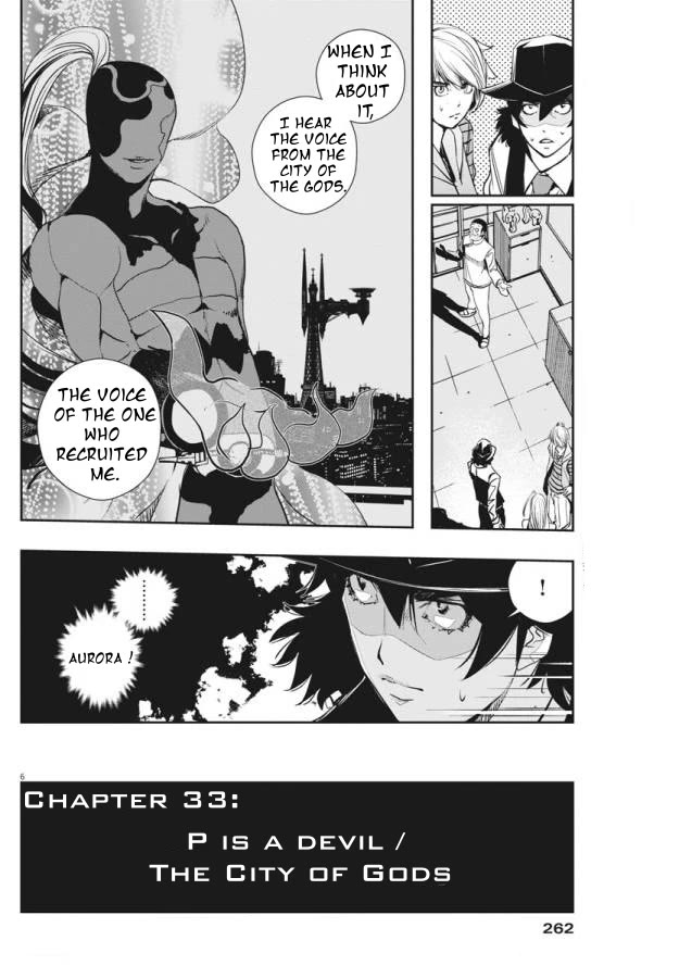 Kamen Rider W: Fuuto Tantei Chapter 33 page 6 - Chapter 33: p is a Devil, Part 6/The City of Gods