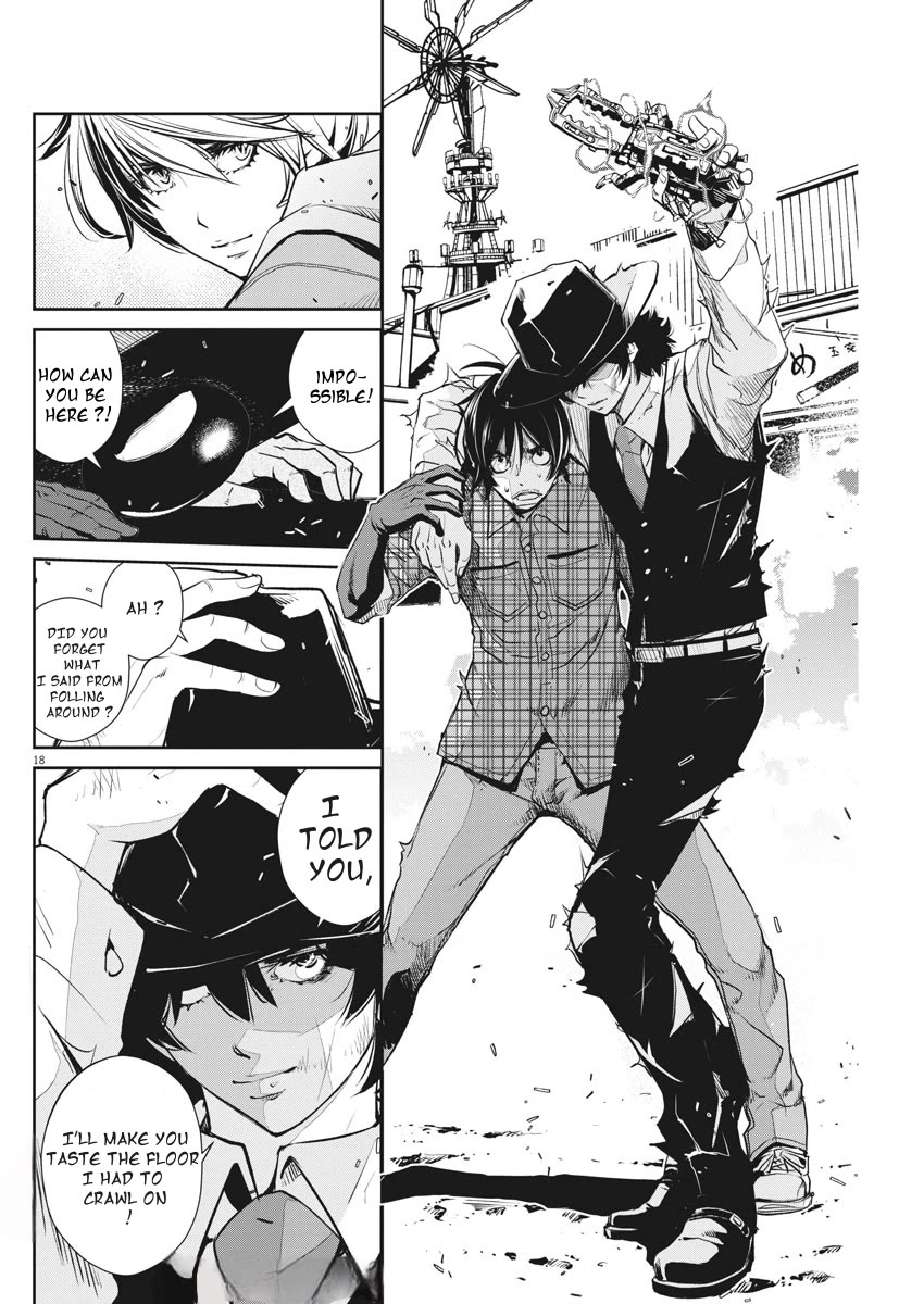 Kamen Rider W: Fuuto Tantei Chapter 35 page 18 - Chapter 35: p is a Devil Part 8 / A Ruthless Trap