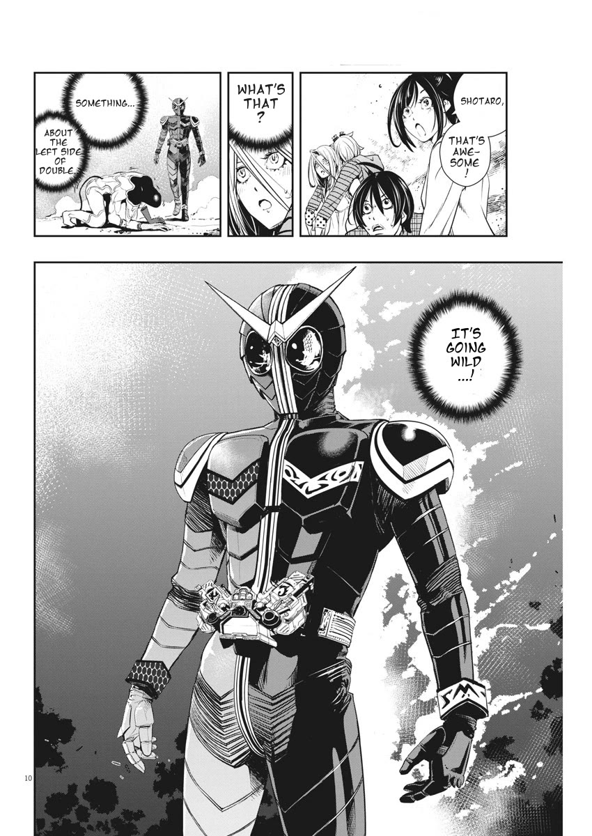 Kamen Rider W: Fuuto Tantei Chapter 36 page 10 - Chapter 36: p is a Devil part 9 / Joker on the left