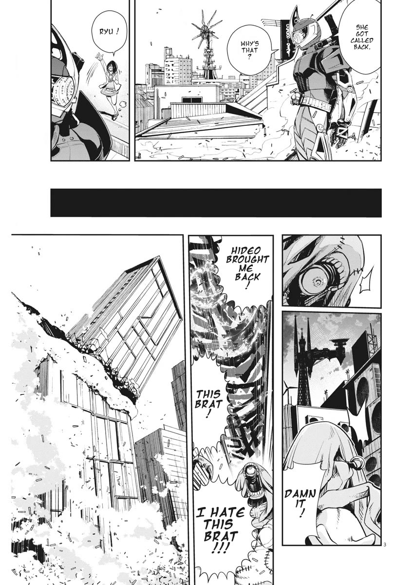 Kamen Rider W: Fuuto Tantei Chapter 37 page 3 - Chapter 37: p is a Devil Part +α / The City Is Still Alive