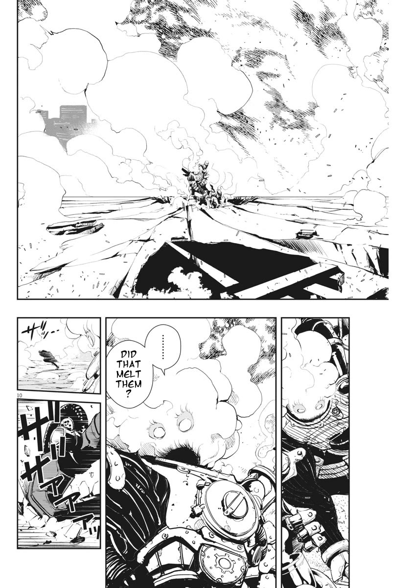 Kamen Rider W: Fuuto Tantei Chapter 41 page 10 - Chapter 41: Superhuman r, Part 4/Hot vs. Superhot