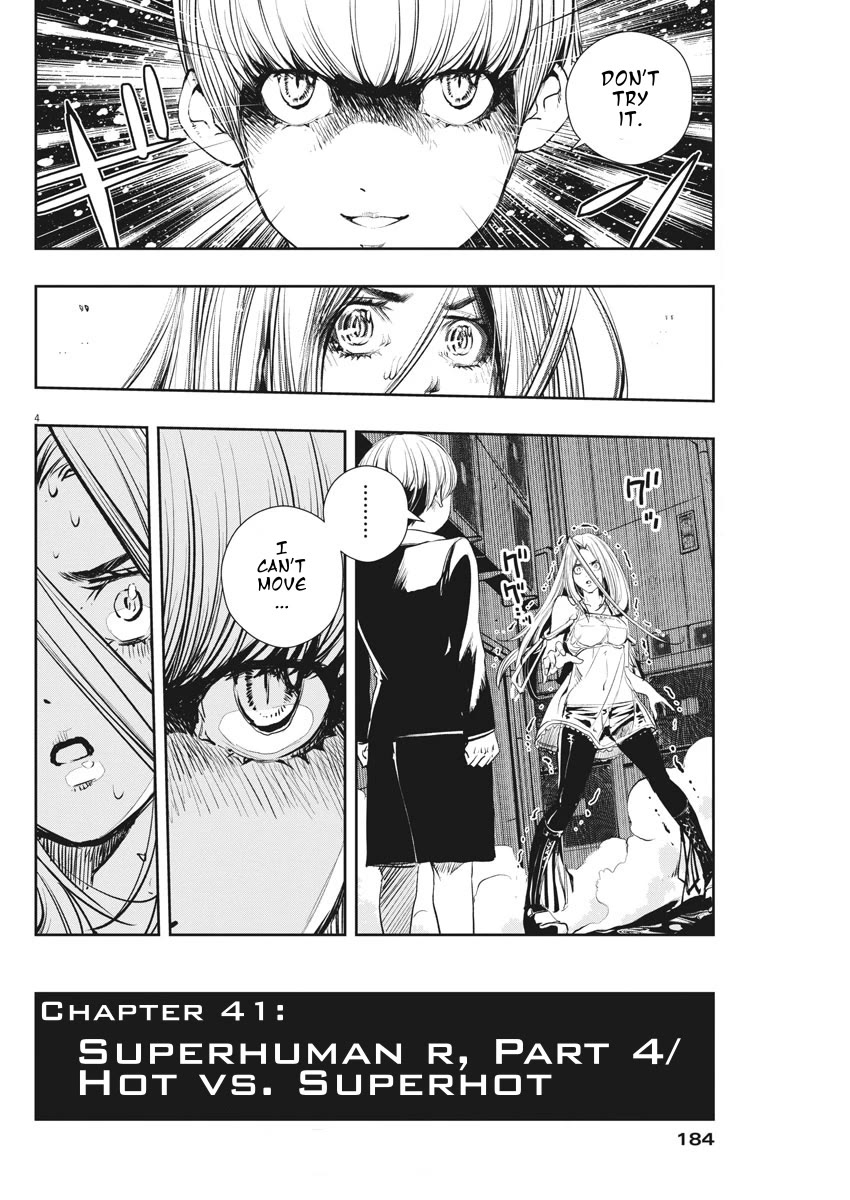 Kamen Rider W: Fuuto Tantei Chapter 41 page 4 - Chapter 41: Superhuman r, Part 4/Hot vs. Superhot