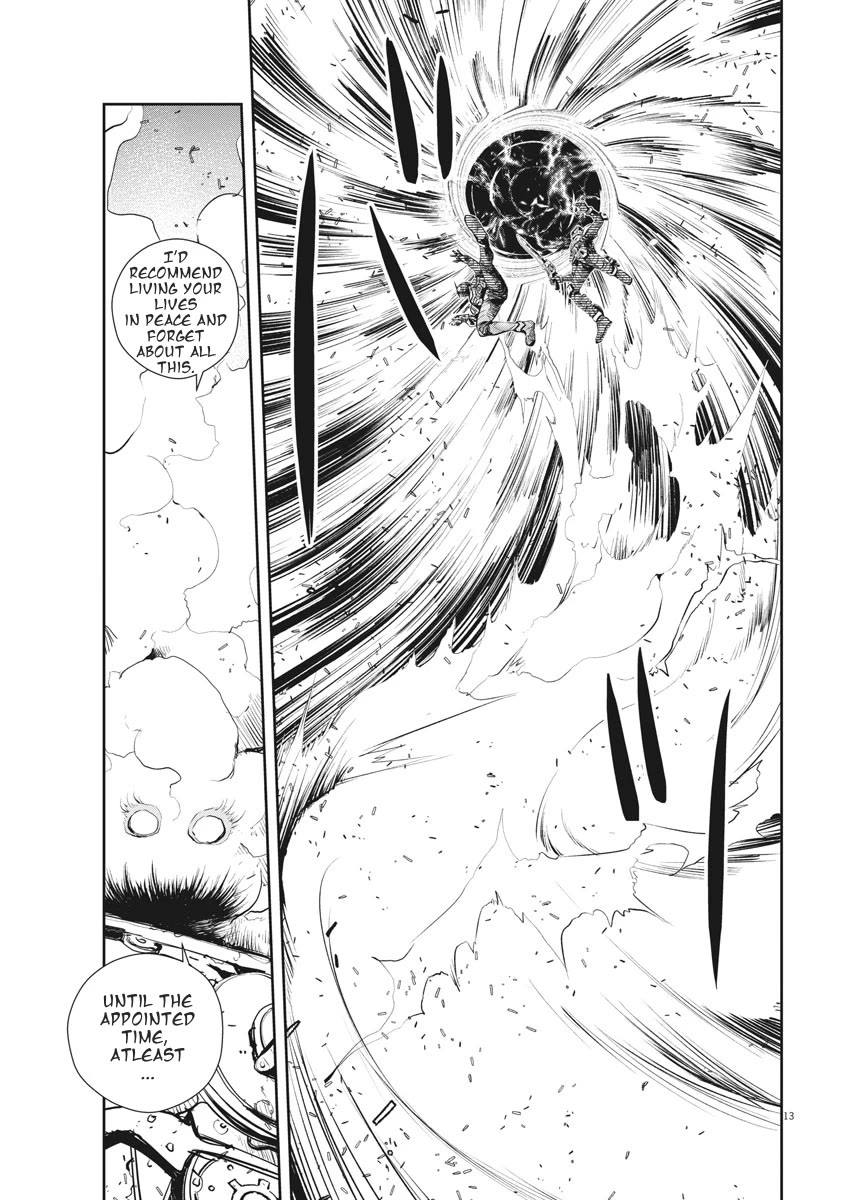 Kamen Rider W: Fuuto Tantei Chapter 42 page 13 - Chapter 42: Superhuman r, Part 5/Corps From Hell
