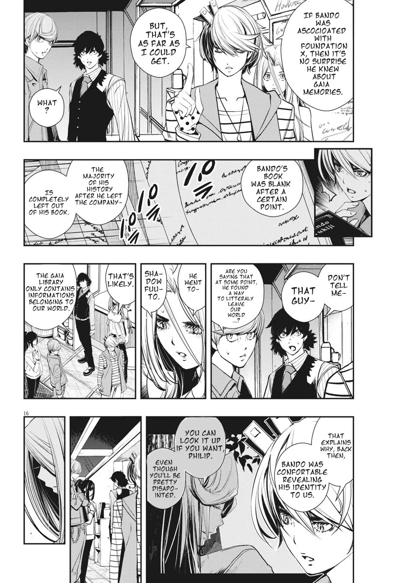 Kamen Rider W: Fuuto Tantei Chapter 46 page 16 - Chapter 46: Superhuman r, Part 9/Death, and......