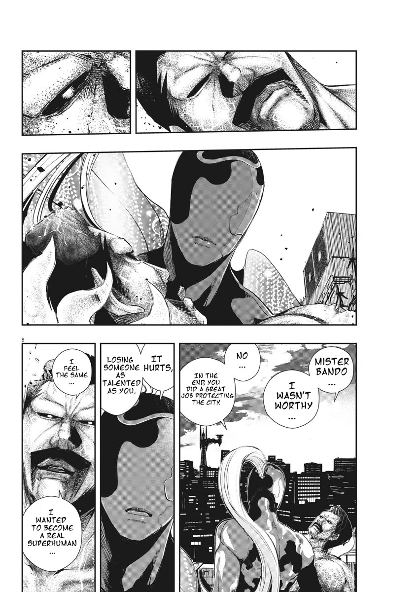 Kamen Rider W: Fuuto Tantei Chapter 46 page 8 - Chapter 46: Superhuman r, Part 9/Death, and......