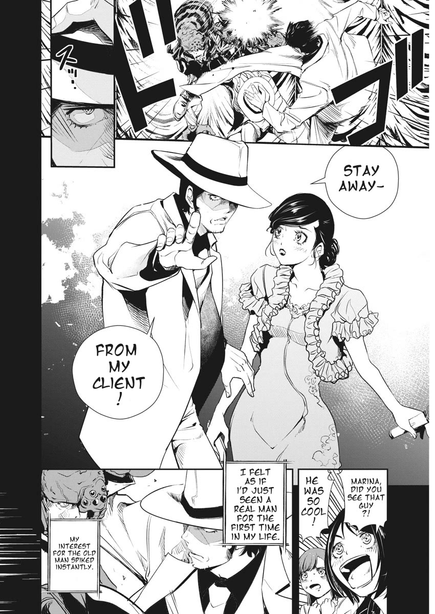Kamen Rider W: Fuuto Tantei Chapter 47 page 7 - Chapter 47: Portrait of s, Part 1/The Fool Comes Knocking on the Door Twice
