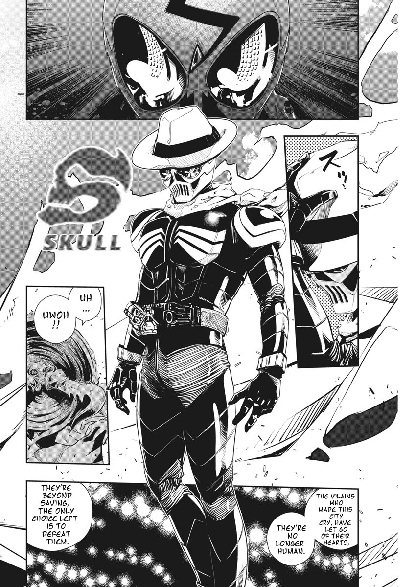 Kamen Rider W: Fuuto Tantei Chapter 48 page 18 - Chapter 48: Portrait of s, Part 2/Our City