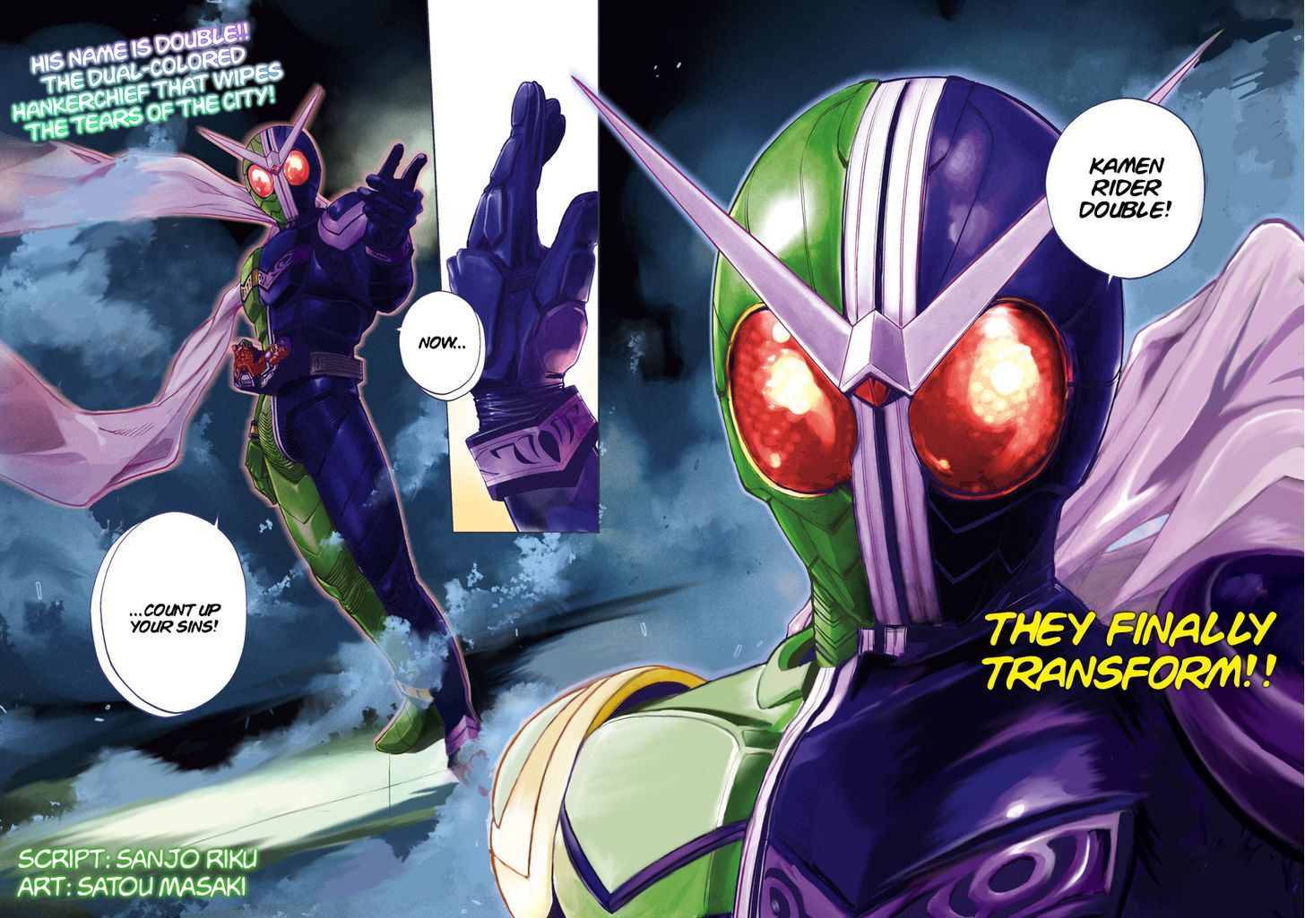 Kamen Rider W: Fuuto Tantei Chapter 6 page 3 - Chapter 6