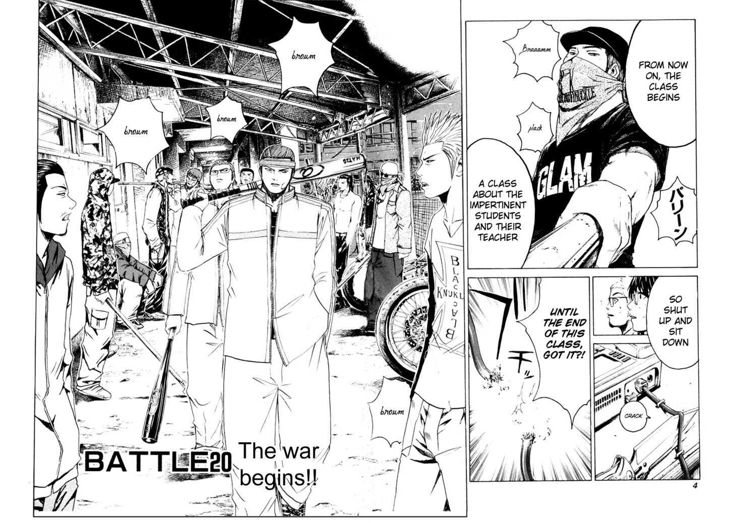 Kamen Teacher (FUJISAWA Tohru) Chapter 20 page 3 - Chapter 20 : The War Begins!!