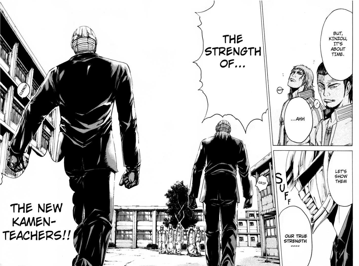 Kamen Teacher (FUJISAWA Tohru) Chapter 37 page 17 - Chapter 37 : Last Battle - the New Kamen Teacher