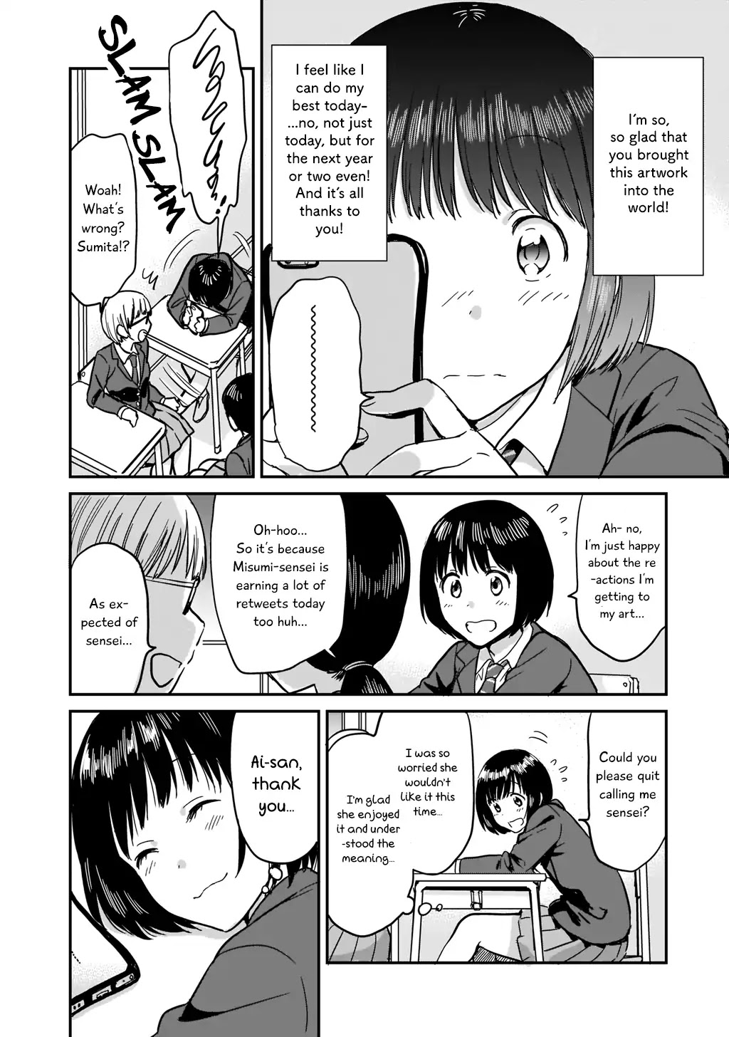Kami eshi JK to OL fujoshi Chapter 1 page 13 - Chapter 1: Standing right in front of me was a goddess