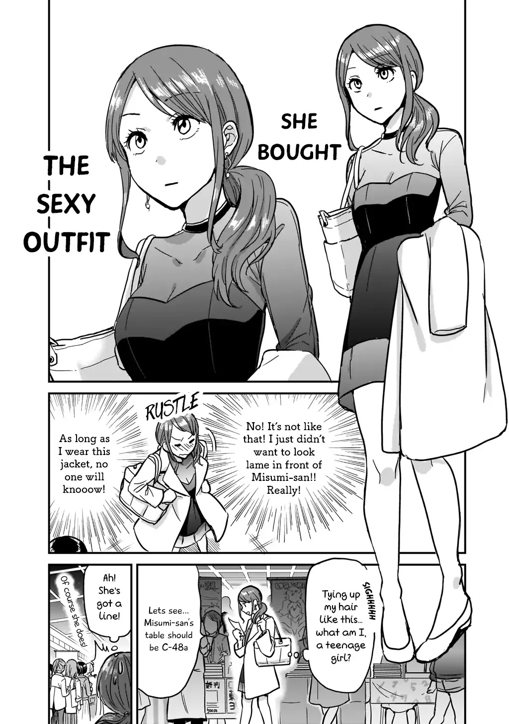 Kami eshi JK to OL fujoshi Chapter 1 page 21 - Chapter 1: Standing right in front of me was a goddess