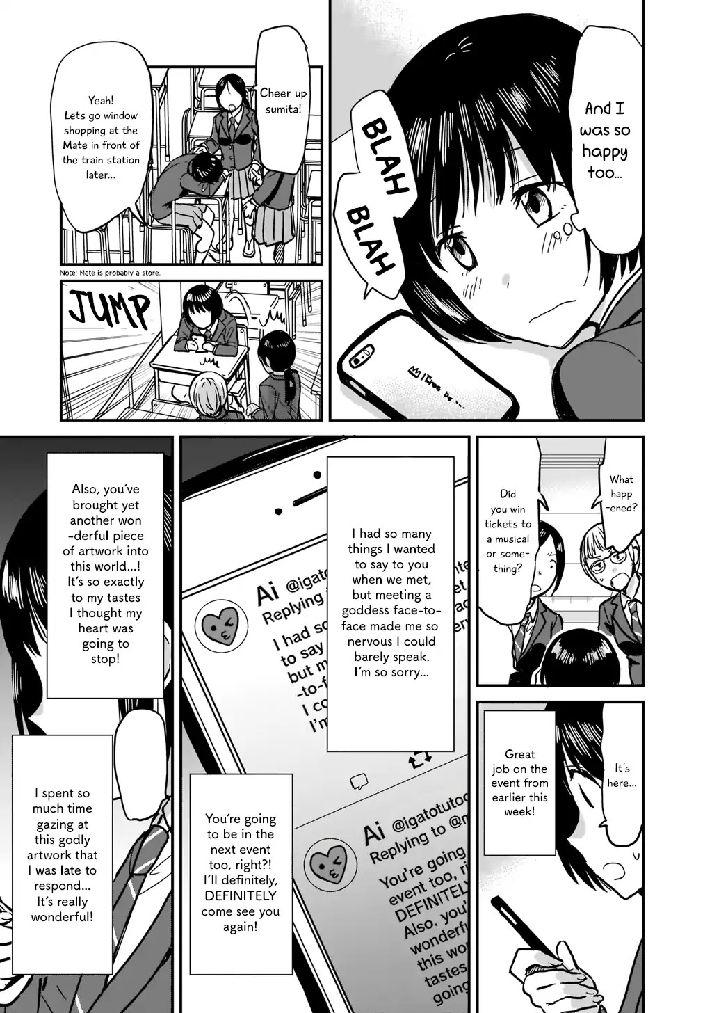 Kami eshi JK to OL fujoshi Chapter 1 page 30 - Chapter 1: Standing right in front of me was a goddess