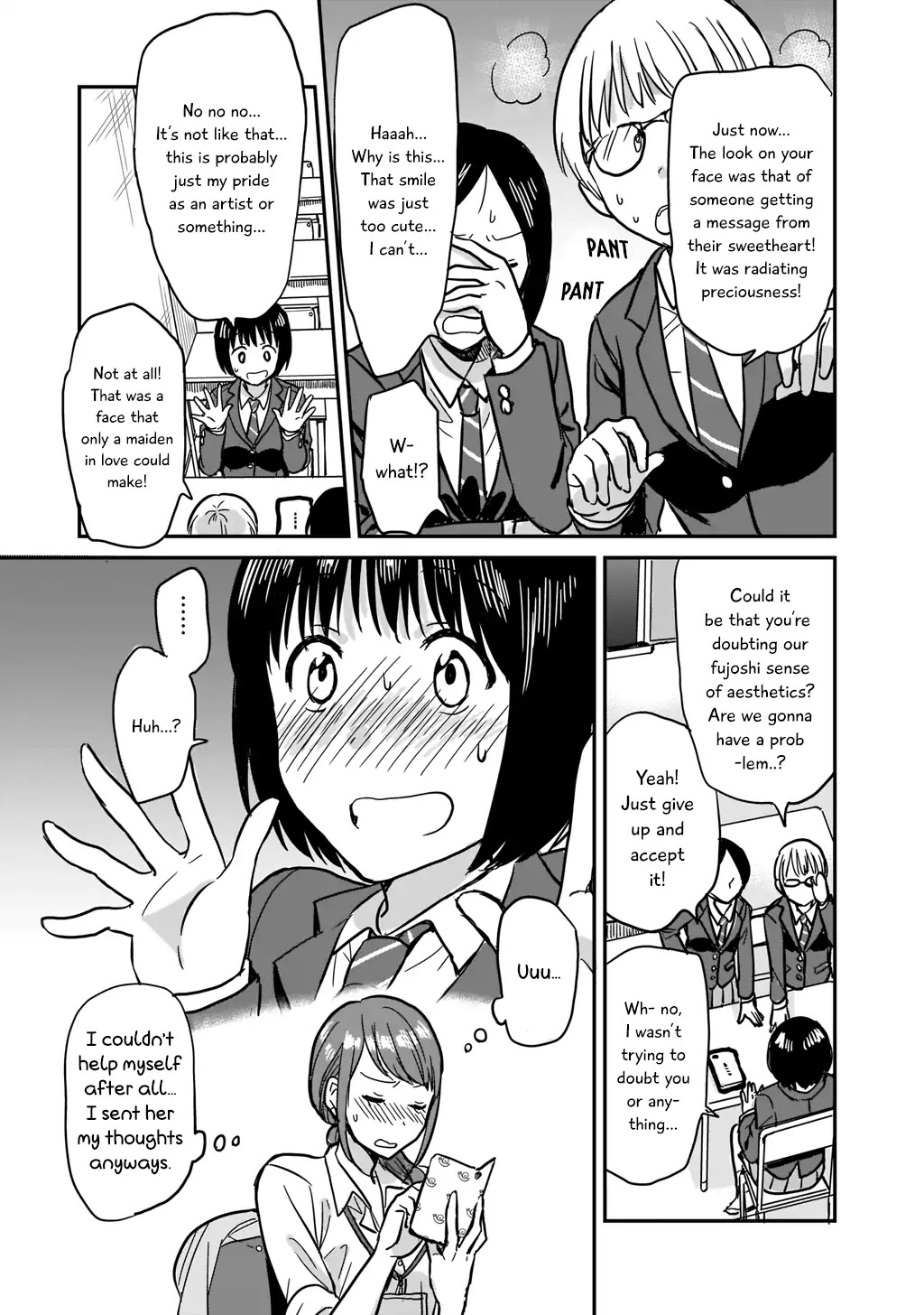 Kami eshi JK to OL fujoshi Chapter 1 page 32 - Chapter 1: Standing right in front of me was a goddess